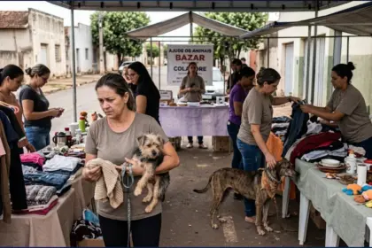 ASPAGO promove bazar beneficente para ajudar animais resgatados em Goianésia
