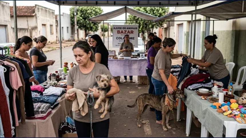 ASPAGO promove bazar beneficente para ajudar animais resgatados em Goianésia ASPAGO promove bazar beneficente para ajudar animais resgatados em Goianésia