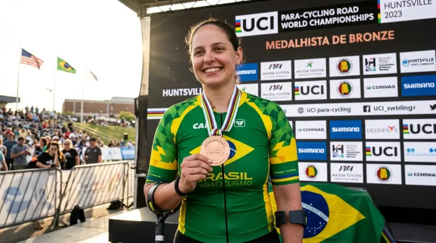 Brasil fecha Mundial de paraciclismo nos EUA com cinco pódios de Victoria, Lauro e Jady