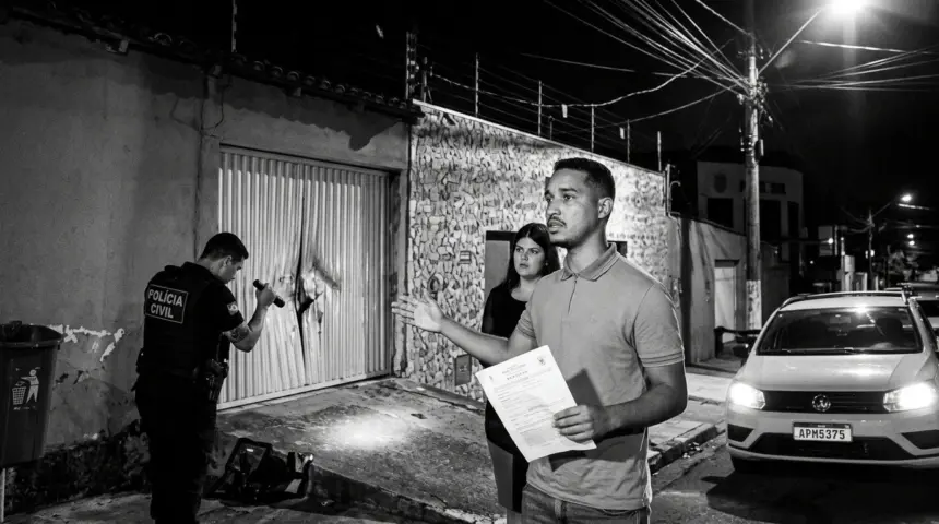 Candidato a deputado estadual denuncia intimidação após ataque à residência em Anápolis Candidato a deputado estadual denuncia intimidação após ataque à residência em Anápolis