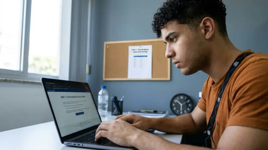 Candidatos do CNU 1 têm até hoje para confirmar interesse na lista de espera Candidatos do CNU 1 têm até hoje para confirmar interesse na lista de espera
