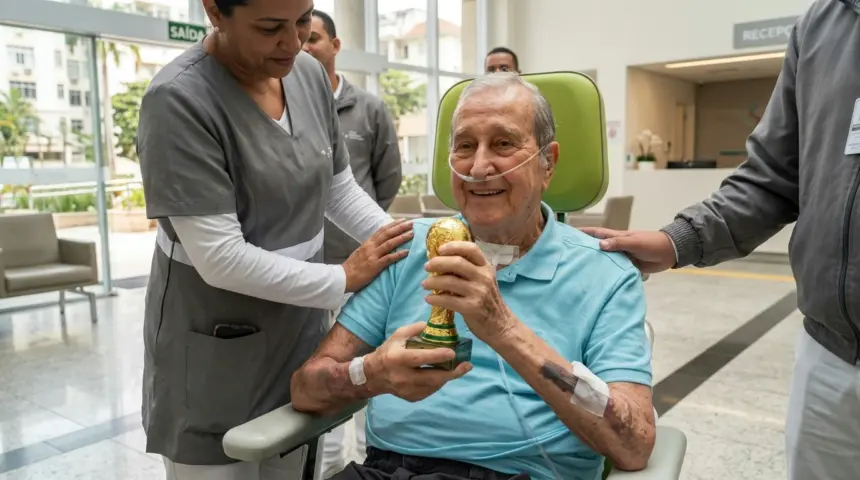 Carlos Alberto Parreira recebe alta hospitalar após tratamento de 80 dias