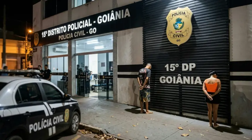 Casal é detido em Goiânia por suspeita de aplicar golpe do falso PIX em loja