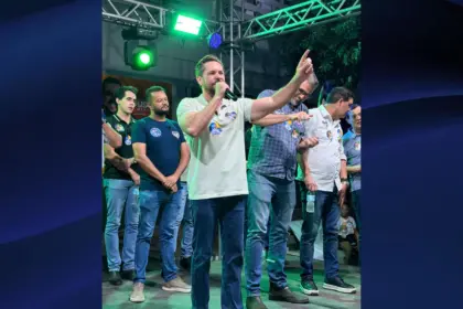Com presença do presidente da Alego Bruno Peixoto, Renato de Castro inaugura comitê de Gracinha Caiado e aliados