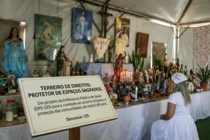 DPE-GO inicia projeto em Anápolis para blindar terreiros e enfrentar o racismo religioso em Goiás