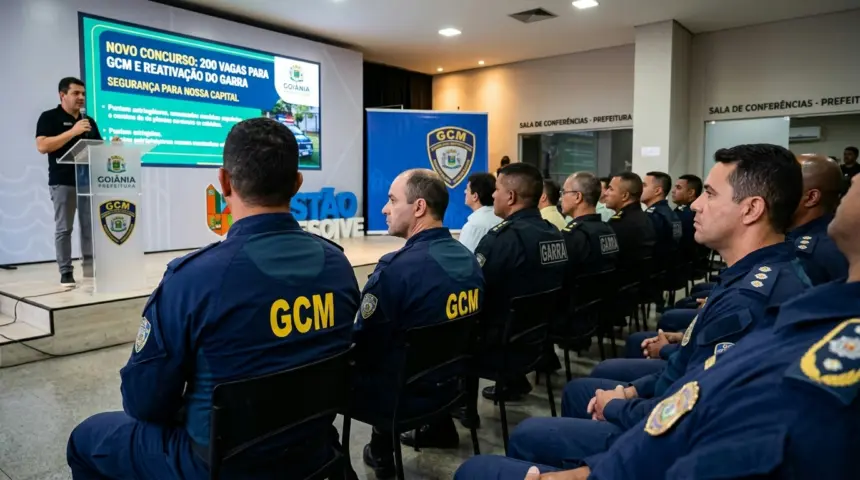 Goiânia prepara concurso para 200 vagas na Guarda Civil Metropolitana