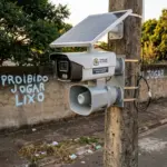 Goiânia testa câmeras inteligentes para coibir descarte irregular de lixo