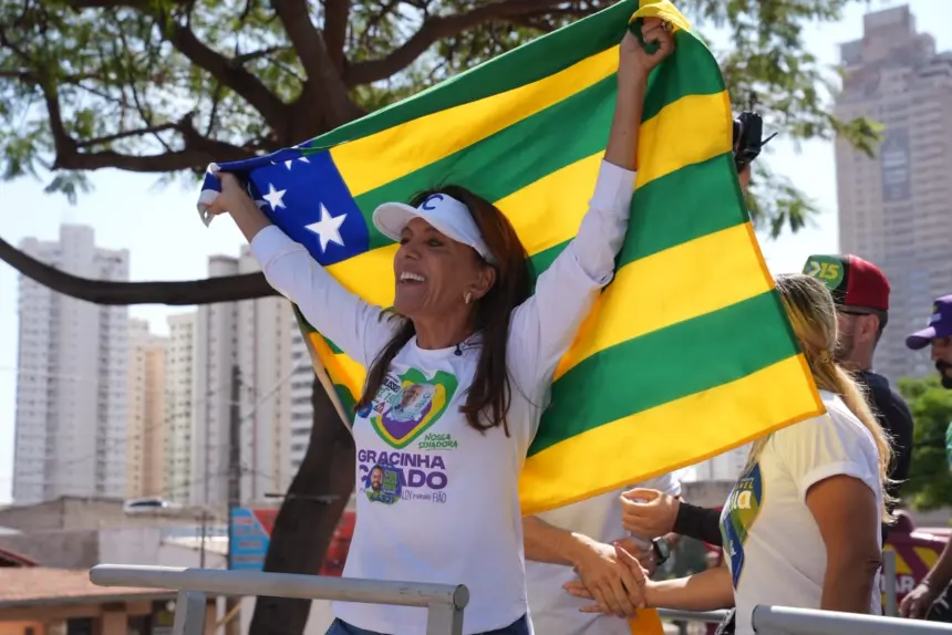 Gracinha Caiado lidera disputa pelo Senado em Goiás e abre quase 10 pontos sobre segundo colocado Gracinha Caiado lidera disputa pelo Senado em Goiás e abre quase 10 pontos sobre segundo colocado