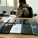 Homem retorna ao sistema prisional após furtar onze celulares em Goiânia