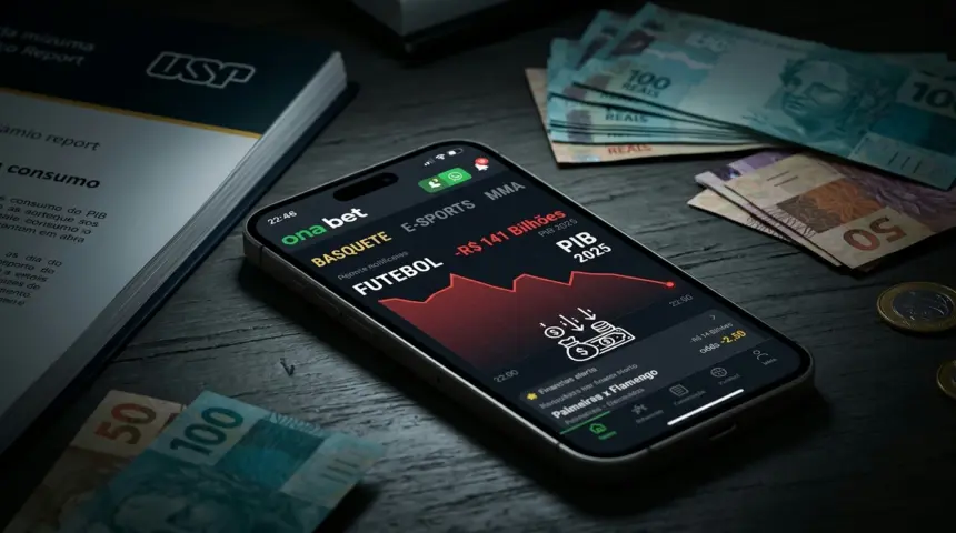 Impacto das apostas online na economia brasileira revela queda no consumo