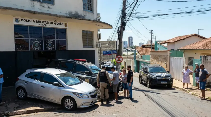 Jovem impede agressão contra mãe em Anápolis após intervenção imediata