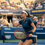 Luisa Stefani avança às quartas de final das duplas femininas no US Open após vitória expressiva