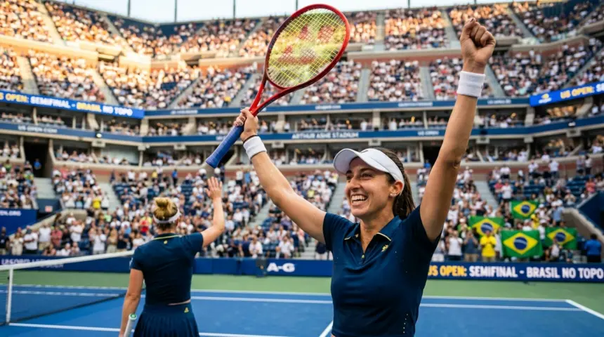 Luisa Stefani busca vaga na final do US Open e projeta ascensão no ranking mundial