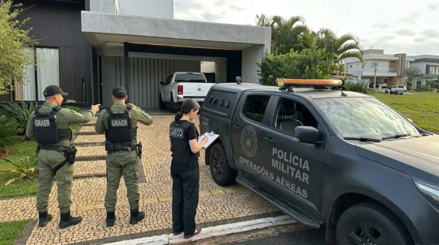 Operação contra facção criminosa bloqueia 28 milhões de reais em Goiás Operação contra facção criminosa bloqueia 28 milhões de reais em Goiás