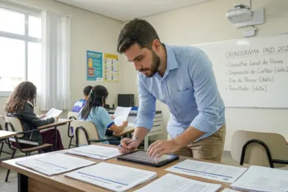 PND 2026 libera cartão de confirmação para candidatos com local de prova