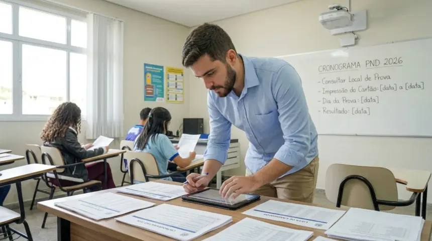 PND 2026 libera cartão de confirmação para candidatos com local de prova PND 2026 libera cartão de confirmação para candidatos com local de prova