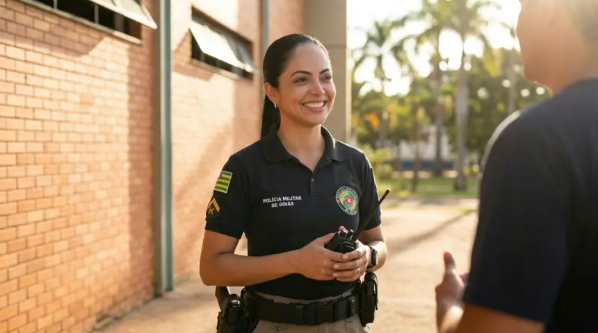 Policial militar de Goiás destaca importância da humanização nas redes sociais Policial militar de Goiás destaca importância da humanização nas redes sociais