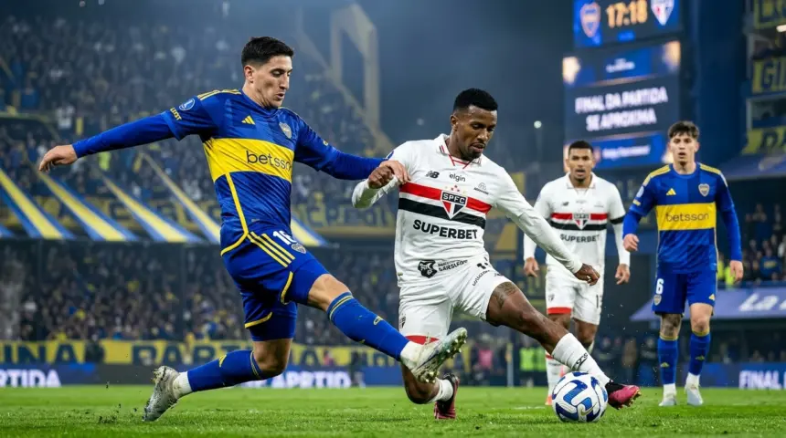 São Paulo perde para o Boca Juniors na Argentina pela Copa Sul-americana São Paulo perde para o Boca Juniors na Argentina pela Copa Sul-americana