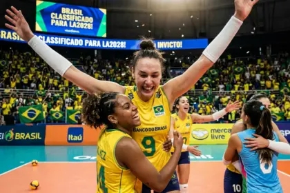 Seleção brasileira de vôlei conquista vaga para os Jogos Olímpicos de Los Angeles 2028