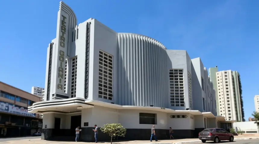 Teatro Goiânia e a influência do estilo streamline na arquitetura da capital