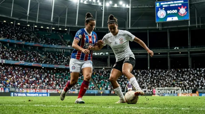 TV Brasil transmite semifinal do Brasileirão Feminino entre Bahia e Corinthians nesta terça TV Brasil transmite semifinal do Brasileirão Feminino entre Bahia e Corinthians nesta terça